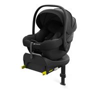 Kinderkraft I-LITE Silla infantil, con base ENDURA SAFE FX, i-Size, 40-87 cm, Giratoria, ISOFIX, ERGO PAD, Sistema Modular, 3,2 kg de peso, Arnés de 5 Puntos, 0-12 Años, Negro