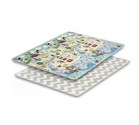 Kinderkraft MATTY 2, Alfombra de Juegos, 197 x 147 cm, Tapete de Espuma, Revestimiento Antideslizante, Reversible doble cara, No tóxico