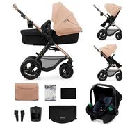 Kinderkraft Moov 2 Air 3In1 Sand Beige Carro de bebé urbano