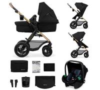 Kinderkraft Cochecito 3 en 1 MOOV 2 Air Pure Black