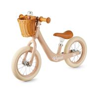 Kinderkraft Rapid 2 Bicicleta Sin Pedales Rapid, Bicicleta De Equilibrio, Partir 3 Años, Sólida, para los Niñas y Niños, Segura, Ajustable, Solo 3.7 kg, Retro, Rosa