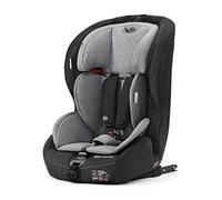 Kinderkraft SAFETY FIX 3 PRO Silla de coche I-SIZE 76-150 cm 9-36 kg, Isofix, ajuste del reposacabezas y del respaldo, TOP TETHER adicional, arnés de 5 puntos, Gris