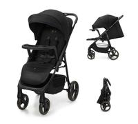 Kinderkraft TRIG 3 con bandeja, silla de paseo 22 kg, CLICK & FOLD, Negro