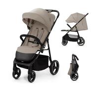 Kinderkraft TRIG 3, Silla de Paseo Ligera, Ajustable, hasta 22 kg, Beige