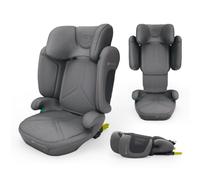 Kinderkraft XPAND 2 PRO i-Size - Asiento infantil (100 - 150 cm, con ISOFIX o cinturón de vehículo, altura y anchura ajustable (DUO EXPAND), H-GUARD+ reposacabezas, protección contra impactos