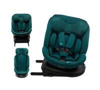 Kinderkraft XPEDITION 3 I-Size 40-150 cm, Silla coche bebé, para niños, Asiento giratorio 360º, Isofix base, Ajuste de la reclinación del respaldo, Protección lateral, Grupo 0+/1/2/3, 0-36 kg, Verde
