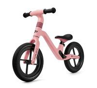 Kinderkraft XPLOIT Bicicleta sin Pedales, Bicicleta Niño 2 años, de 80 cm, Bicicleta 2 Ruedas, Bicicleta de Equilibrio, Sillín Ajustable, Ruedas Grandes de PU, 35 kg, Rosa