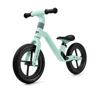 Kinderkraft XPLOIT Bicicleta sin Pedales, Bicicleta Niño 2 años, de 80 cm, Bicicleta 2 Ruedas, Bicicleta de Equilibrio, Sillín Ajustable, Ruedas Grandes de PU, 35 kg, Turquesa