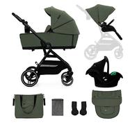 Kinderkraft Yoxi 3in1 Mystic Green Carro de bebé urbano