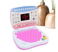 Kinderlaptop,Lernlaptop - Lernendes Laptop-Computer-Lernspielzeug für Kinder mit Musik,Frühpädagogischer Lerncomputer für und Mädchen im Vorschulalter AB 3 Jahren