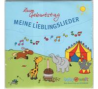 Kinderlieder - Zum Geburtstag - Meine Lieblingslieder - Rossmann Baby Welt CD mit 15 Liedern: 1. Zum Geburtstag viel Glück 2. Wie schön, dass du geboren bist 3. Es geht eine Zipfelmütz 4. Kommt ein Vogel geflogen 5. Hoppe, hoppe Reiter 6. Die Vogelhochzeit 7 Backe, backe Kuchen 8. Hänschen klein 9. Hopp. hopp, hopp, Pferdchen lauf Galopp 10. Taler, Taler, du musst wandern 11. Ein Männlein steht im Walde 12. Alle meine Entchen 13. Fuchs, du hast die Gans gestohlen 14.Es tanzt ein Bi-Ba-Butzemann 15. Häschen in der Grube