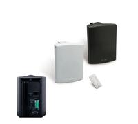 Kindermann Juego de altavoces activos 50+ Juego de altavoces IR, blanco