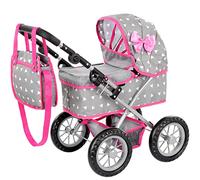 Kinderplay Carrito Bebe Juguetes, Cochecito para Muñecas, Cochecito de Muñecas, Gondola