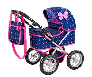 Kinderplay Carrito Bebe Juguetes, Cochecito para Muñecas, Cochecito de Muñecas, Gondola