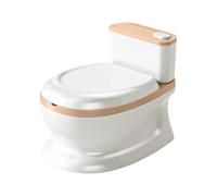 Kinderpotjetoilet - Stevig Materiaal, Harsbasis Voor Peuters, Realistische Verwijderbare Afvalbak | Comfortabele Trainingsstoel Voor Jongens Meisjes Woonkamer Slaapkamer Badkamer Spel Kleuters