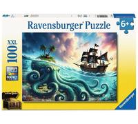 Kinderpuzzle 100 XXL Teile - Der Schatz des Kraken