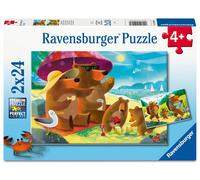 Kinderpuzzle 2x24 Teile - Urlaubsträume (Importación USA)