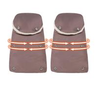 Kinderwagen Handwärmer - Winddicht Bequemer Dicker Wärmer | Wasserdichter Handwärmer | Für Kinderwagen Griffe, Eltern, Kinder, Winter Outdoor, Kaltes Wetter, Reisen, Spaziergänge, Handschutz, marrón