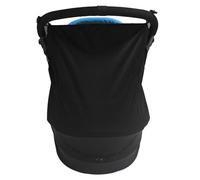 Kinderwagen Markise UV Schutz - Verstellbares Verdunkelungs Rollo, Atmungsaktive Abdeckung Anti Sonnen, Licht Schutz Kleinkinder Universell Einsetzbar | Flexibel Design Anwendung Outdoor
