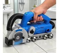 Kindevieft Herramienta eléctrica para Juntas de Azulejos, para Limpiar Juntas de Azulejos de cerámica, ranuradora para Juntas de Azulejos, para Grietas de Azulejos en el hogar