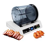 Kindevieft MáQuina De Envasado Al VacíO EléCtrica para Alimentos, Marinadora AutomáTica De Hamburguesas con MúLtiples Funciones De 6 L para El Procesamiento De Alimentos En La Cocina del Hogar