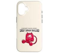 Kindheit Ohne Handy Ich War Dabei (alemán) Carcasa para iPhone 16