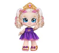 Kindi Kids Tiara Sparkles Royal Candy - Muñeca Infantil Oficial de 10 Pulgadas con Cabeza Bobble, Ojos Grandes con Purpurina, Ropa Intercambiable y Zapatos extraíbles