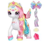 Kindi Kids - Unicornio Rainbow Star con Silla de Montar Secreta de Disfraces mágicos y Pintura de Cara Sorpresa, 50247