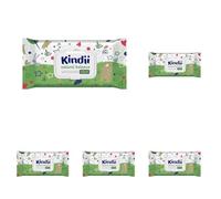 Kindii Toallitas húmedas Natural Balance para bebés y niños - (60 Piezas) Toallitas Húmedas - Protectoras, hidratantes, regeneradoras, alantoína, emolientes, aloe vera, pH neutro - 60 Piezas