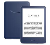 Kindle (modelo de 2022): nuestro Kindle más compacto y ligero, con una pantalla de alta resolución de 300 ppp y 6 pulgadas, y el doble de almacenamiento | Azul vaquero, sin publicidad
