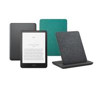 Kindle Paperwhite Signature Edition (2024 Release) 32 GB Sin publicidad Con funda trasparente jade y base de carga inalámbrica