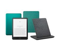 Kindle Paperwhite Signature Edition (2024 Release) 32 GB Sin publicidad Con funda trasparente jade y base de carga inalámbrica