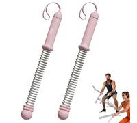 KINDLUME 2 Piezas Battle Rope, Cuerda De Batalla, Cuerda Ejercicio, Resistencia Ajustable Equipo Fitness, para Entrenamiento En Casa, Gimnasio, Cardio, HIIT, Musculación