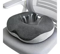 KINDLUME Cojín para Coxis, Cojín Hemorroides, Alfombrillas Antiescaras, Alfombrillas Ortopédico, Funda Desenfundable, para Oficina, Coche, Silla Ruedas, Hogar