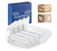 KINDLUME Juego De 4 Sujeta Sabanas Bajeras, Sujeta Sabanas con Cintas Transparentes, Fijador Invisible De Ropa De Cama para Sábana Ajustable y Colchón, para Cama Ordenada y Descanso Continuo