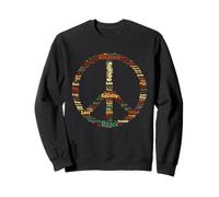 Kindness Equality Love Hope Diversity Inclusion Peace Sudadera