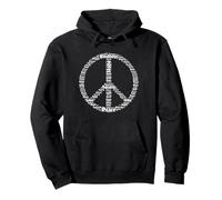 Kindness Equality Love Hope Diversity Inclusion Peace Sudadera con Capucha
