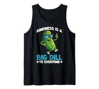 Kindness Is A Big Dill To Everyone Pun Motivation - Camiseta sin Mangas