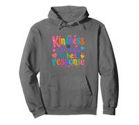 Kindness Is Always The Best Response Cute Colorful Kindness Sudadera con Capucha