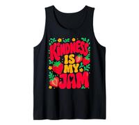 Kindness Is My Jam Mental Health T-Shirt Positivity Design Camiseta sin Mangas