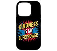 Kindness is My Superpower Anti Bullying Be Kind Comic Kids Carcasa para iPhone 14 Pro
