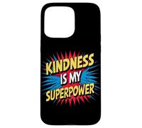 Kindness is My Superpower Anti Bullying Be Kind Comic Kids Carcasa para iPhone 15 Pro MAX