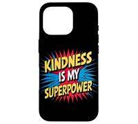 Kindness is My Superpower Anti Bullying Be Kind Comic Kids Carcasa para iPhone 16 Pro