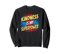Kindness is My Superpower Anti Bullying Be Kind Comic Kids Sudadera