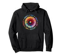 Kindness Peace Equality Love Girasol Sudadera con Capucha