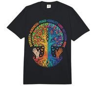 Kindness Peace Equality Love Inclusion Hope Diversity Comfort Colors Adult Heavyweight T-Shirt