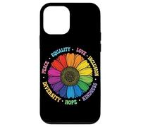 Kindness Peace Equality Love Inclusion Hope Diversity Retro Carcasa para iPhone 12 Mini