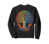 Kindness Peace Equality Love Inclusion Hope Diversity Sudadera
