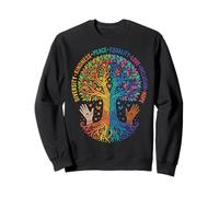 Kindness Peace Equality Love Inclusion Hope Diversity Sudadera