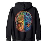 Kindness Peace Equality Love Inclusion Hope Diversity Sudadera con Capucha